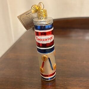 Tinkertoy Old World Christmas Tree Ornament Holiday Ornament NWT